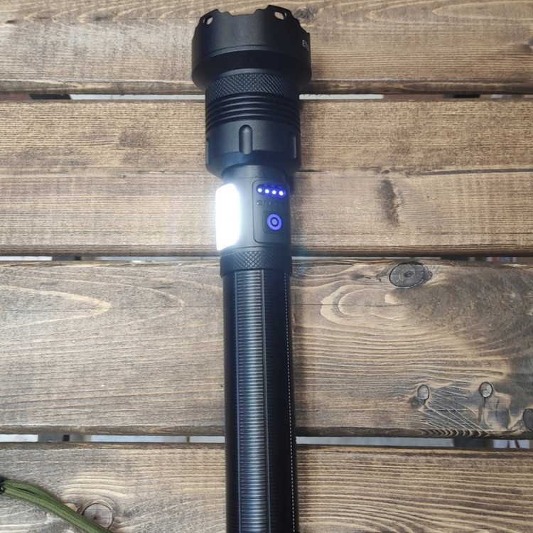 چراغ قوه یووی 4 چیپ 365nm نانومتر اسمال سان مناسب برای سنگ شناسی،شکار سنگ،گوهر شناسی