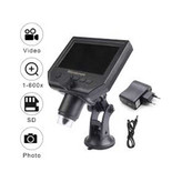 میکروسکوپ دیجیتال 600X HD با نمایشگر 4.3 اینچی