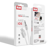 کابل تبدیل لایتنینگ به AUX ارلدام مدل ET-AUX22 به طول 1 متر