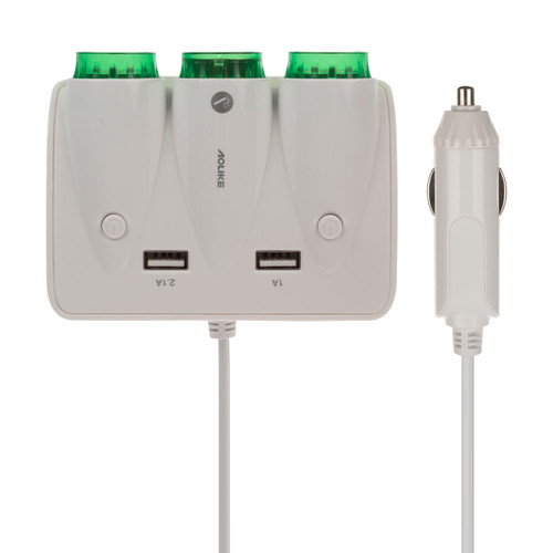 هاب شارژر فندکی AOLIKE مدل AL-5011