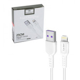 کابل تبدیل USB به لایتنینگ ارلدام مدل EC-085C طول 0.25 متر
