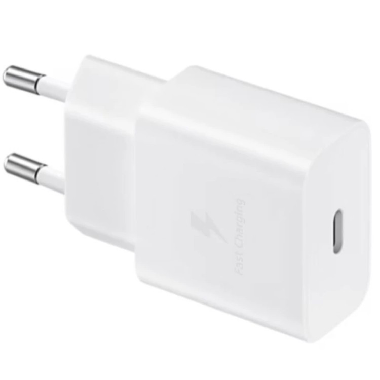 آداپتور شارژر 15 وات اصلی سامسونگ سفید Samsung 15w Orginal Charger