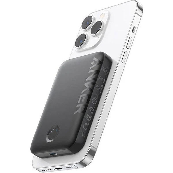 پاوربانک بیسیم انکر مدل A1616 با ظرفیت 5000 میلی آمپر ساعت