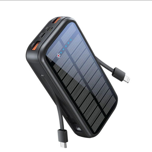 پاوربانک خورشیدی گرین لاین مدل PD20W SOLAR2 ظرفیت 16000 میلی آمپر ساعت