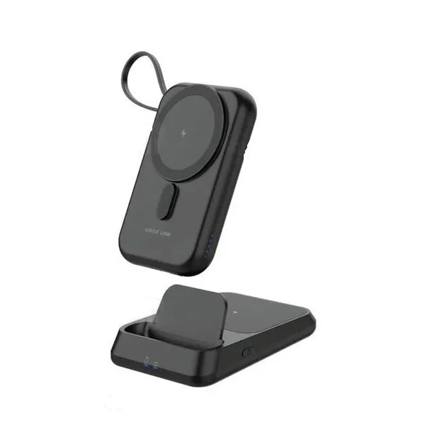 استند و پاوربانک وایرلس 10000 مگ سیف گرین لاین