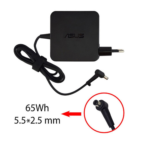 آداپتور لپ تاپ ایسوس 19V 3.42A Gimo Plus مربعی