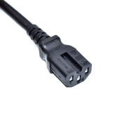 کابل پاور کامپیوتر شیاردار EU-C15 طول 1.5 متری