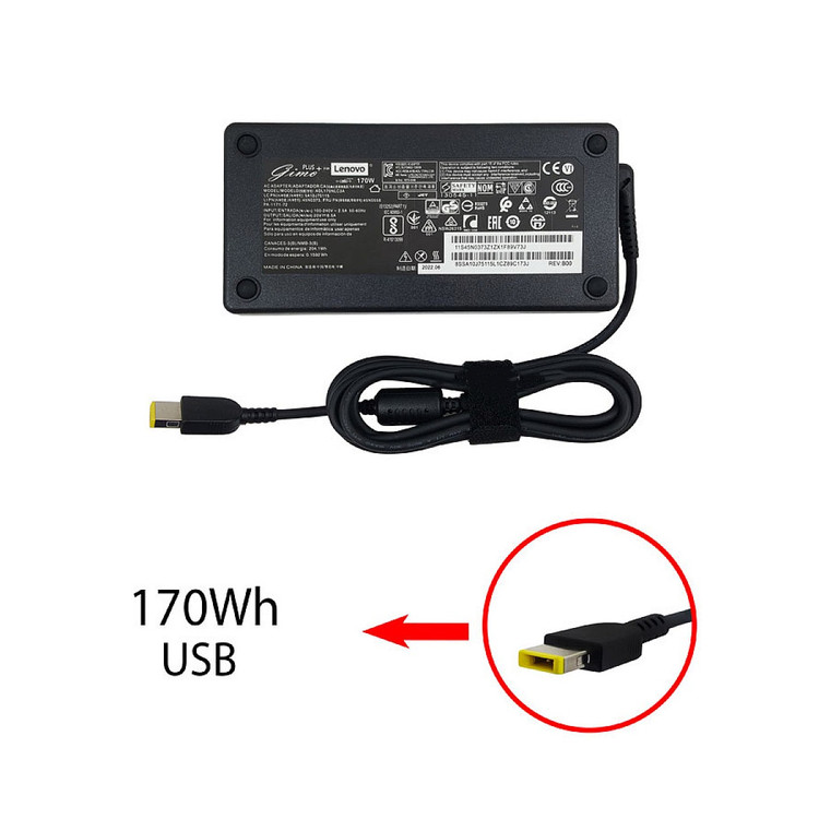 آداپتور لپ تاپ لنوو 20V 8.5A Gimo Plus سر یو اس بی