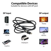 کابل Display Port برند MACHER طول 1.5 متر – کیفیت 4K